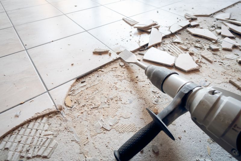 Hardwood Floor Demolition detail