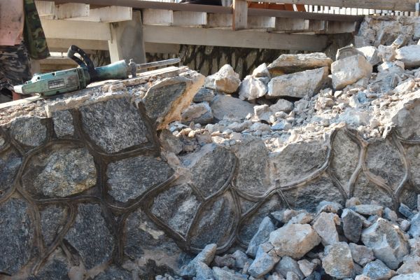 Retaining Wall Demolition in Grand Junction